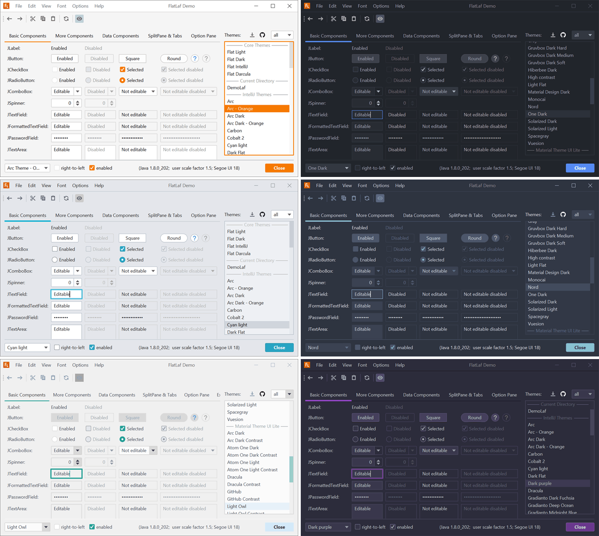 IntelliJ Platform Themes