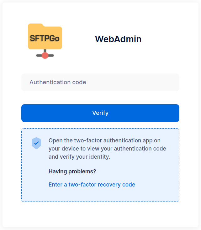 Login with 2FA